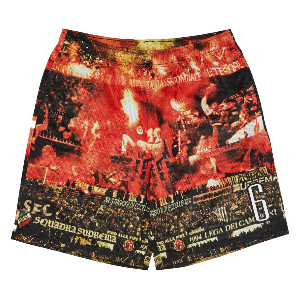 Supreme Vinci Per Noi Soccer Shorts 'Multicolour'
