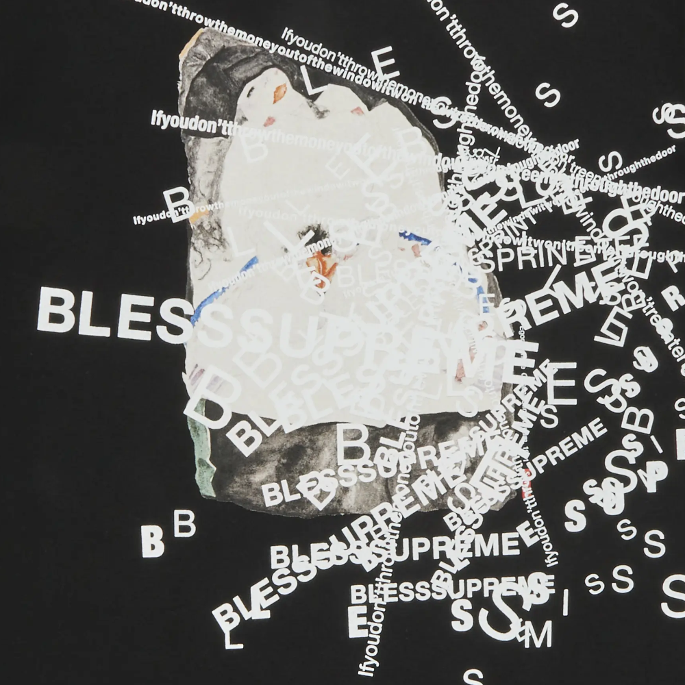 Supreme x Bless Observed In A Dream T-Shirt 'Black'