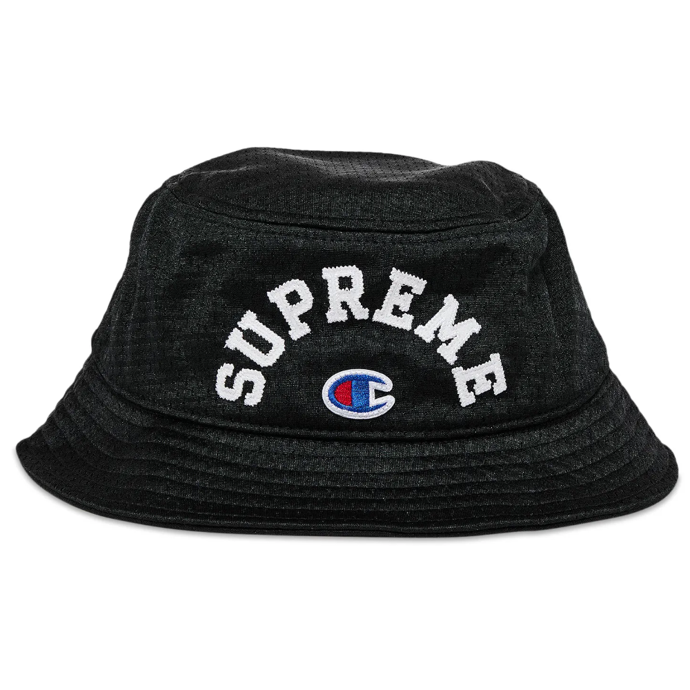 Supreme x Champion Mesh Crusher Hat 'Black'