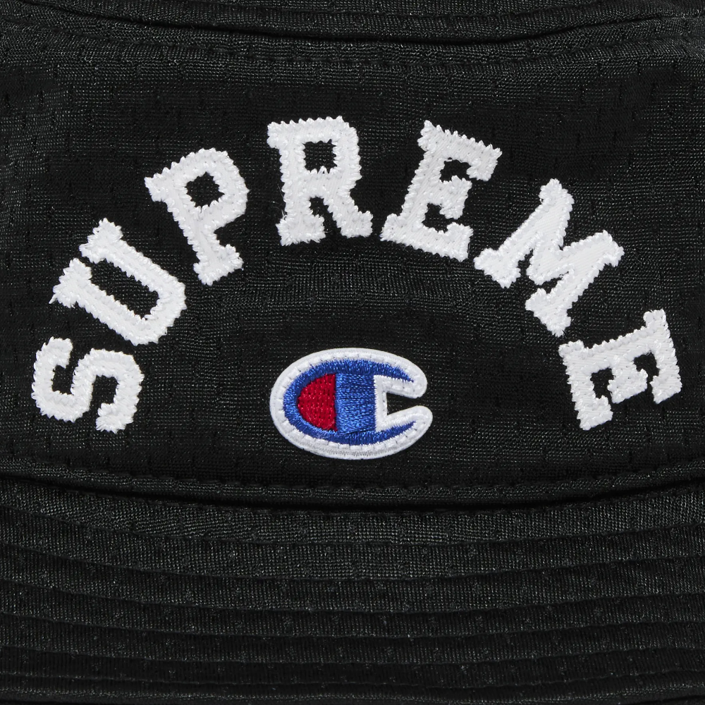 Supreme x Champion Mesh Crusher Hat 'Black'