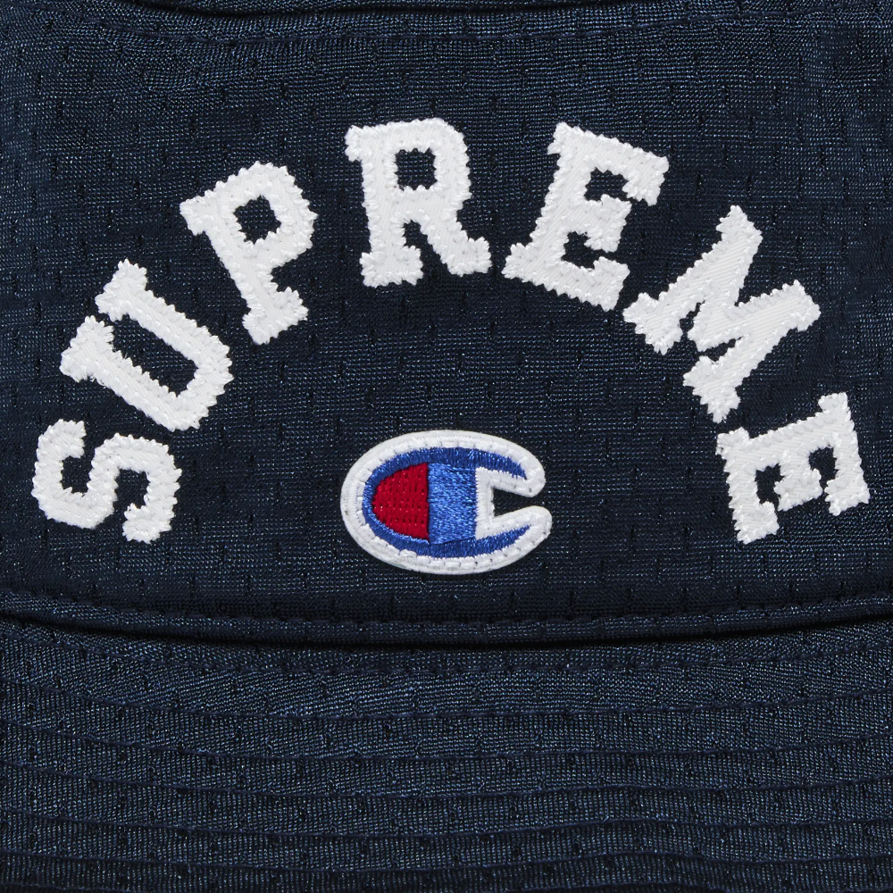 Supreme x Champion Mesh Crusher Hat 'Navy’