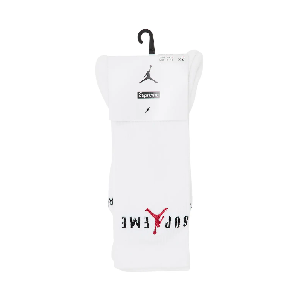Supreme x Jordan Crew Socks (2 Pack)