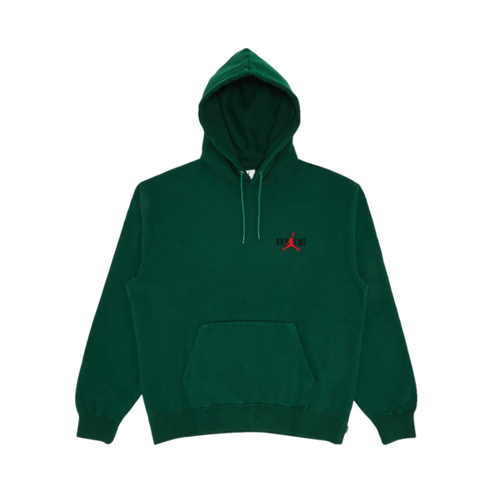 Supreme x Jordan Hoodie 'Green'