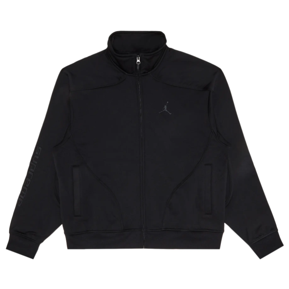 Supreme x Jordan Tricot Track Jacket 'Black'