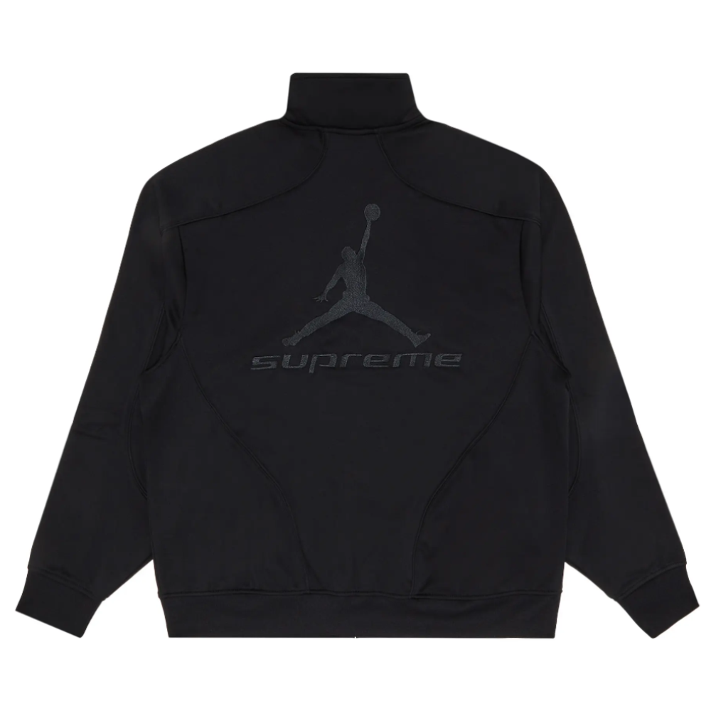 Supreme x Jordan Tricot Track Jacket 'Black'