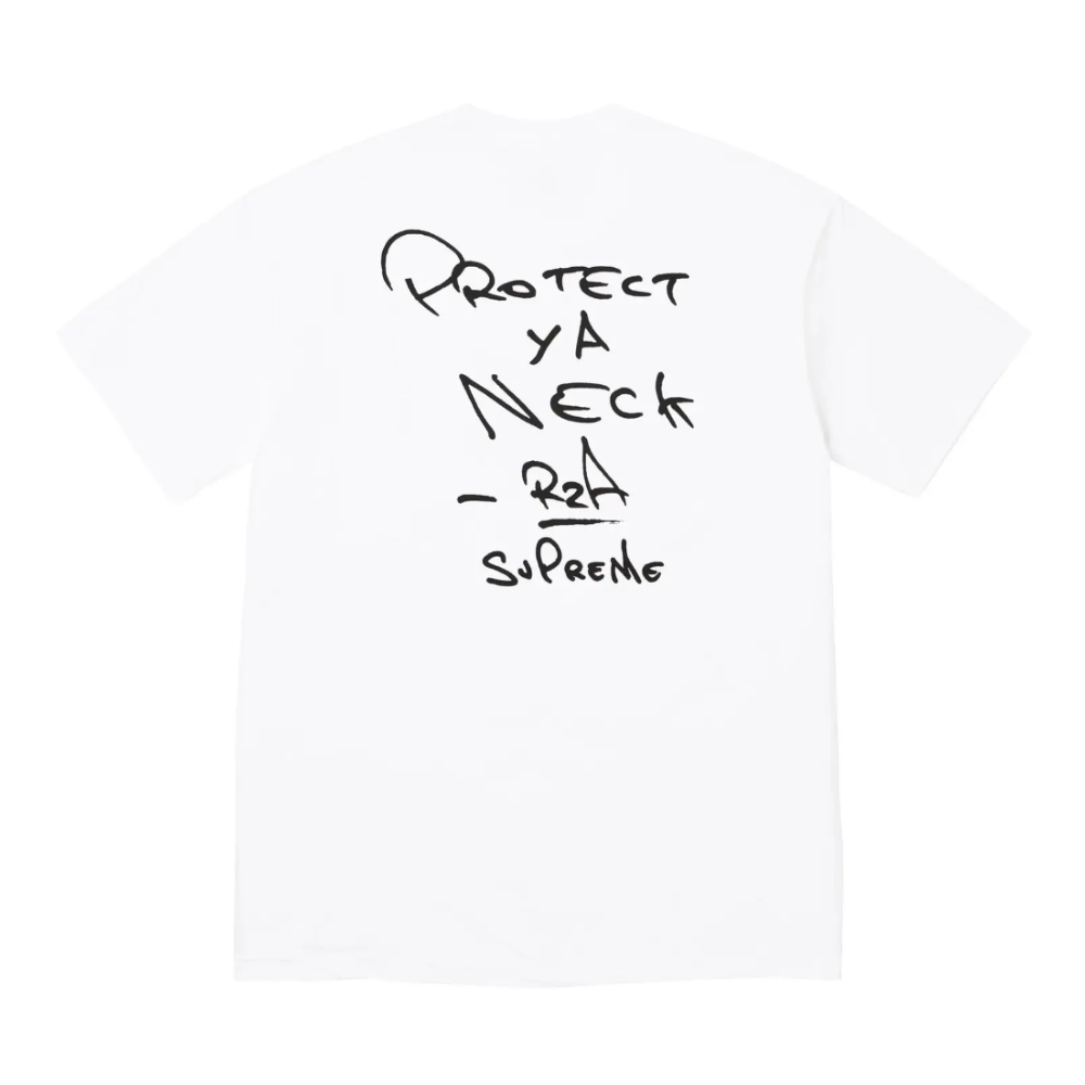 Supreme x Wu-Tang Clan Rza T-Shirt 'White'