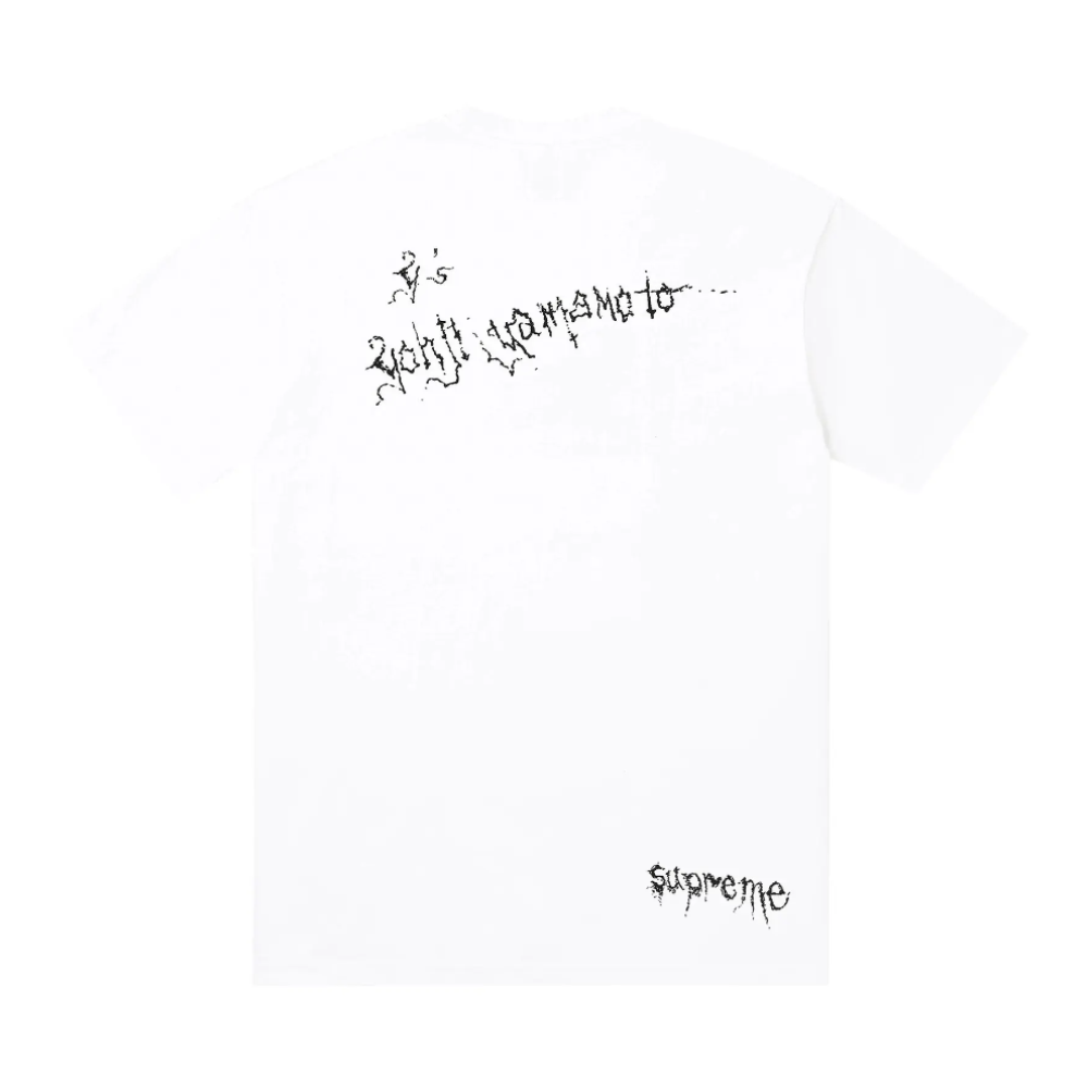 Supreme x Y’s Thinker T-Shirt 'White'