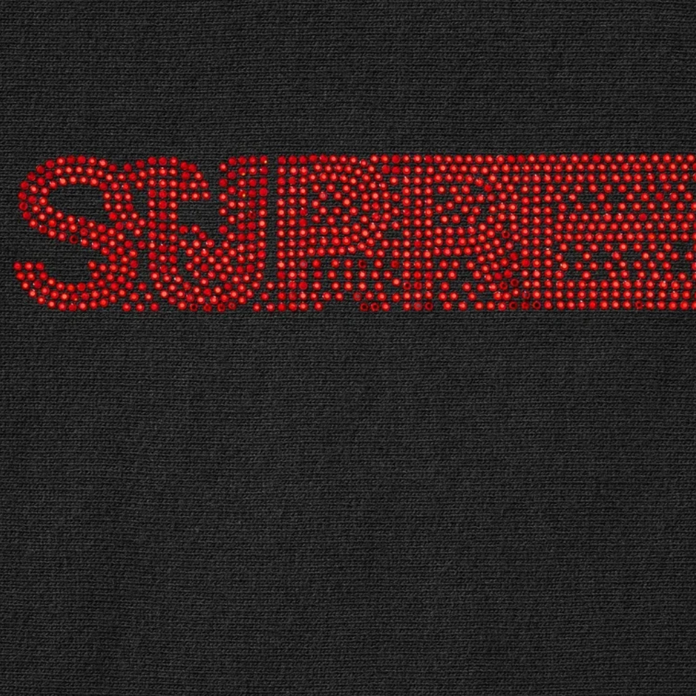 Supreme x Swarovski® Motion Logo Hoodie 'Black'